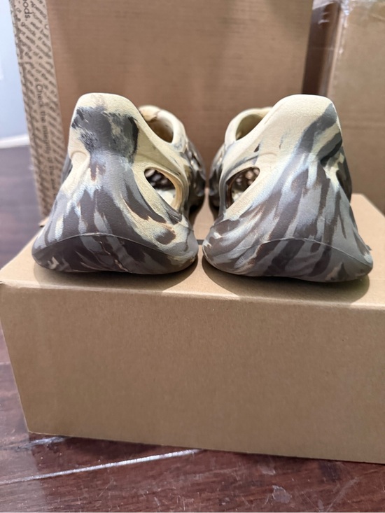 Yeezy Foam Runner in Bone and Brown main image 5
